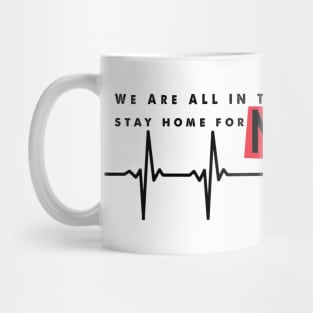 Nebraska Stay Home Mug